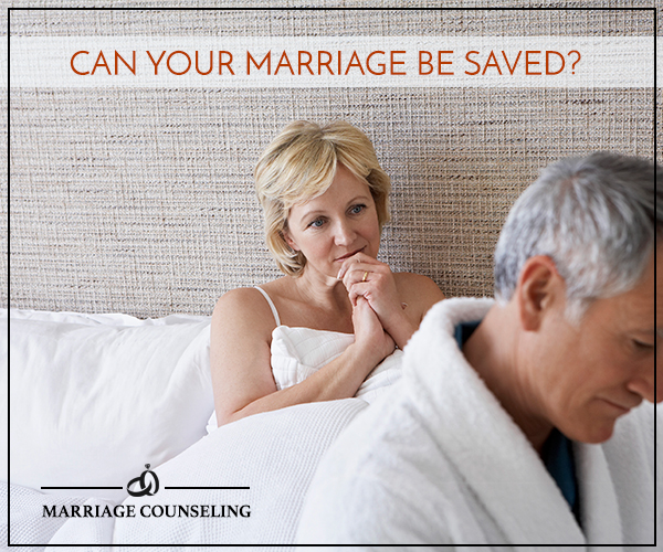 Marriage Counseling:  Can your marriage be saved?