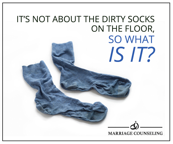 It's not about the dirty socks on the floor, so what is it? - The